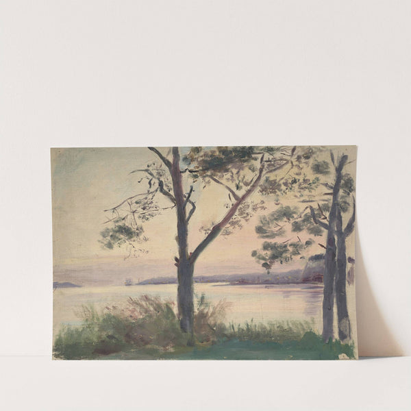 Vue de la rade de Brest depuis Plougastel-Daoulas by Jeanne Jegou-Cadart