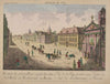 Vue de la Rue grande vers l’Englise du Sud des Presbiteriennes a Boston.