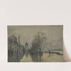 Vue de la Seine pendant les inondations by Frank Myers Boggs