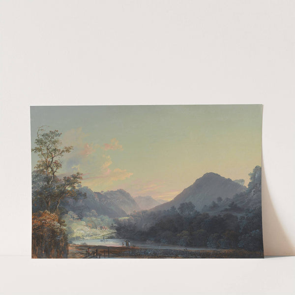 Vue de la Solitude d’Arlesheime by Johann Baptist Stuntz