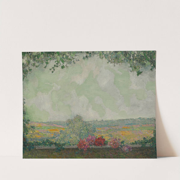 Vue De La Terrasse by Henri Le Sidaner