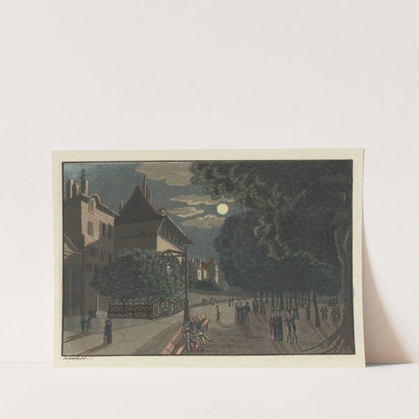 Vue de la Treille à Genêve (1915-1945) by Franz Schmid