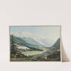 Vue de la Valée de Chamouny pris prés d’Argentiere (1915-1945) by Carl Ludwig Hackert