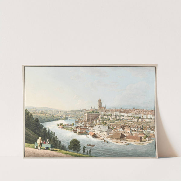 Vue de la Ville de Berne prise sur la route de Thoune (1915-1945) by Franz Schmid