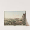 Vue de la Ville de Bienne, de Nidau et de l’Isle de St. Pierre avec les Environs du Lac de Bienne by Niklaus Sprüngli