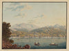 Vue de la ville de Lugano (1915-1945)