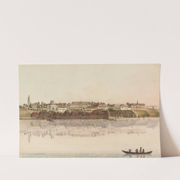 Vûe de la Ville de Mörsbourg by Johann Heinrich Bleuler