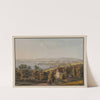 Vue de la ville de Zurich depuis Zollikon (1915-1945) by David Alois Schmid