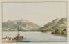 Vûe de Lachen, sur le lac de Zurich