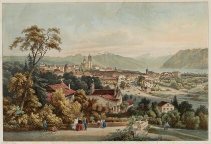 Vue de Lausanne