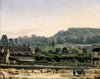 Vue de L’hôpital Saint-Louis et des Buttes-Chaumont