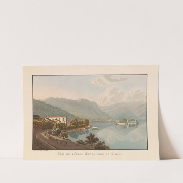 Vue de l’Isola Bella prise de Stresa (1915-1945) by Gabriel Lory the Younger
