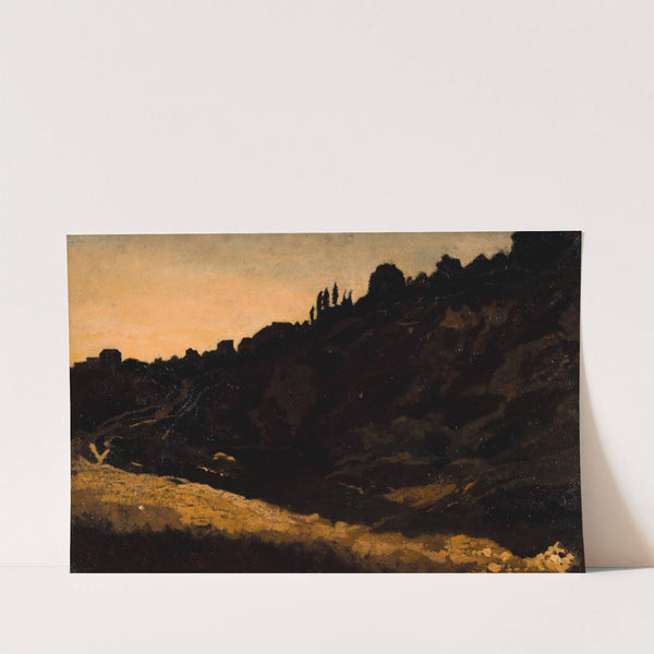 Vue de Montmartre by Eugène Lavieill