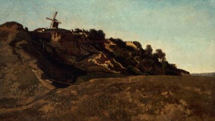 Vue de Montmartre (1848)