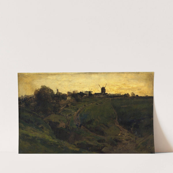 Vue de Montmartre, versant nord-ouest (1881) by Alexandre Defaux