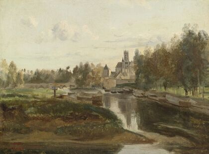 Vue de Moret-sur-Loing