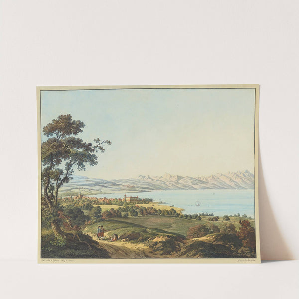 Vue de Morges by Jean-Antoine Linck