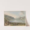 Vue de Moutru et du Chateau de Chillon (1915-1945) by Gabriel Lory the older