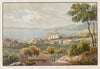 Vue de Neuchatel prise au Rocher