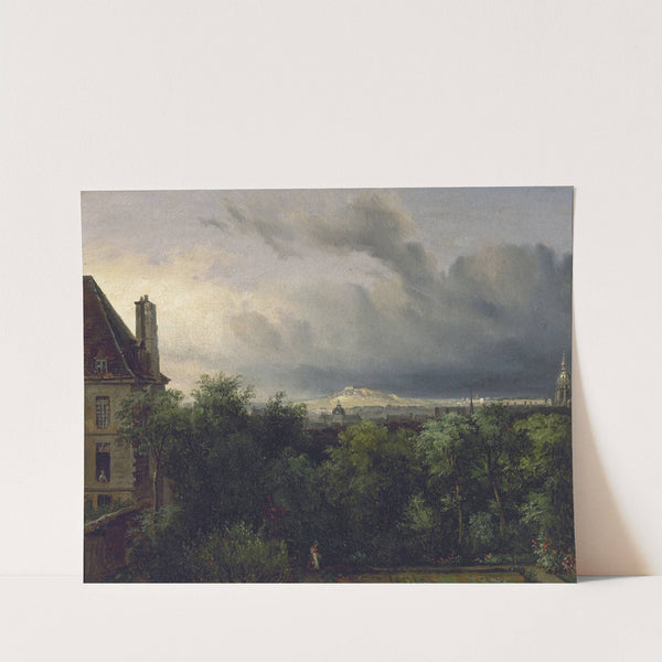 Vue de Paris, prise de Montparnasse by François-Edme Ricois