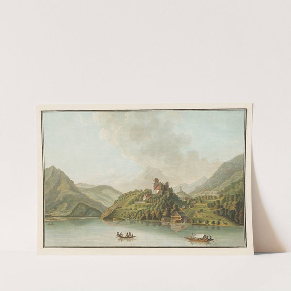 Vue de Rinkenberg sur le Lac de Brienz (1915-1945) by Caspar Wolf