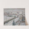 Vue de Triel sous la neige by Gustave Loiseau