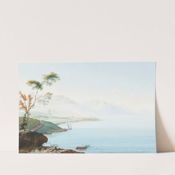 Vue de Vevay by Jean-Antoine Linck