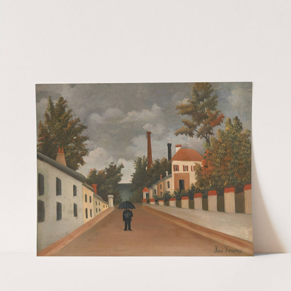 Vue Des Environs De Paris by Henri Rousseau