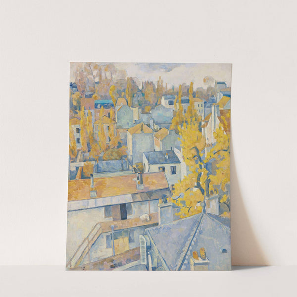 Vue des toits (1890) by Emile Bernard