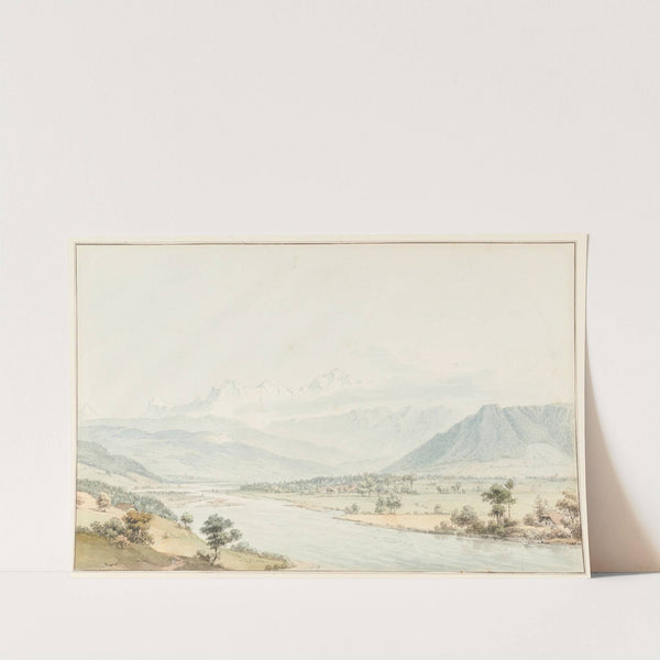 Vûe dessinée à Mouri prés de Berne by Johann Ludwig Aberli