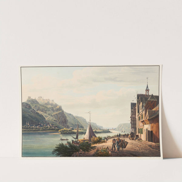 Vue d’Hamerstein vers Anderach by Johann Ludwig Bleuler