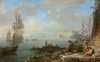 Vue du Castel dell’Ovo dans la baie de Naples
