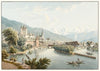 Vue du chateau et de la ville de Thoune (1915-1945)