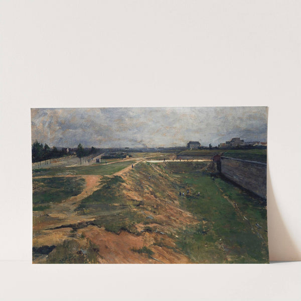 Vue du fort de Vanves. by René Billotte