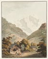 Vue du Jungfrau-Horn (Pic de la Vierge)