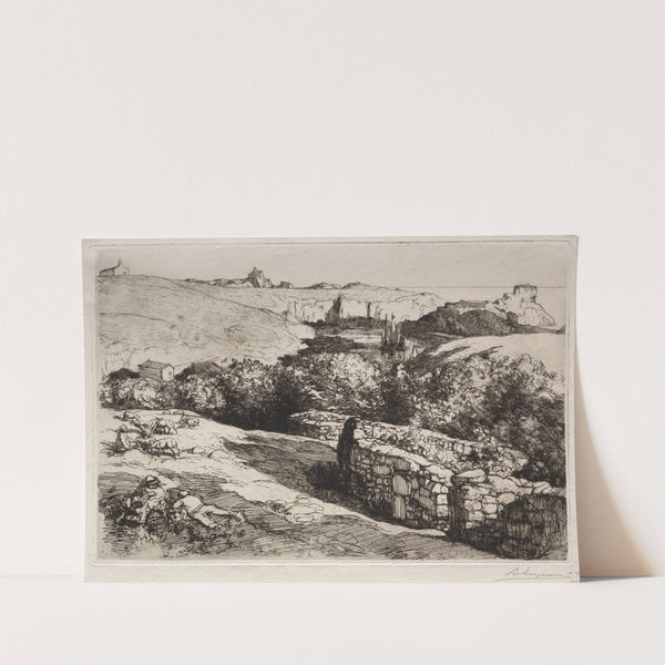 Vue du Port de la Meule (1907) by Auguste Louis Lepère