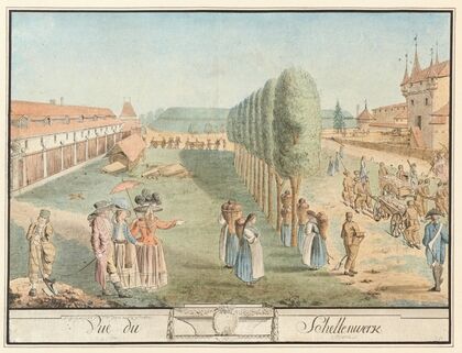 Vue du Schellenwerk de Berne
