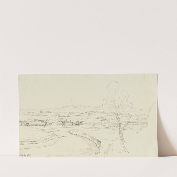Vue du Tibre by René Marjolin