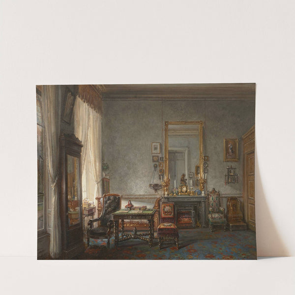 Vue d'un intérieur by François-Edme Ricois