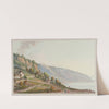 Vue d’une partie de Montreux pays de Vaud by Joseph Emmanuel Curty
