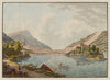 Vue d’une partie du Lac de Lovertz et de l’Ile de Schwanau (1915-1945)