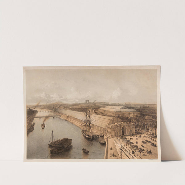 Vue générale des Expositions, prise du côté de l’annexe by Félix Benoist