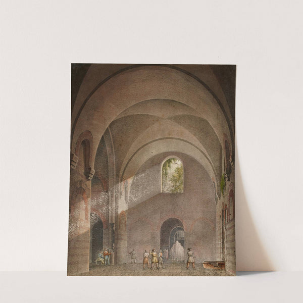 Vue intérieure des Thermes de Julien (ou de Cluny) by Jean Baptiste Maréchal