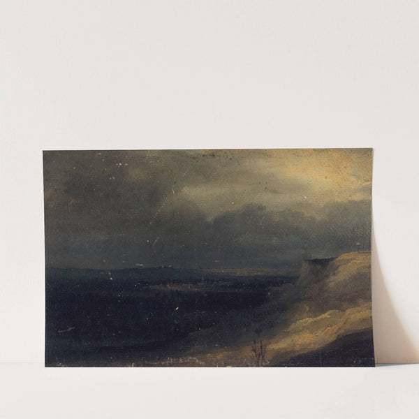 Vue présumée de Montmartre. (1830) by Georges Michel