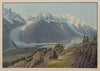 Vue prise de la Flégère (1915-1945)