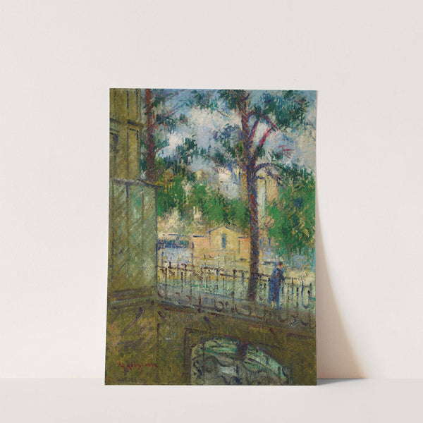 Vue prise de ma fenêtre, quai d'Anjou by Gustave Loiseau