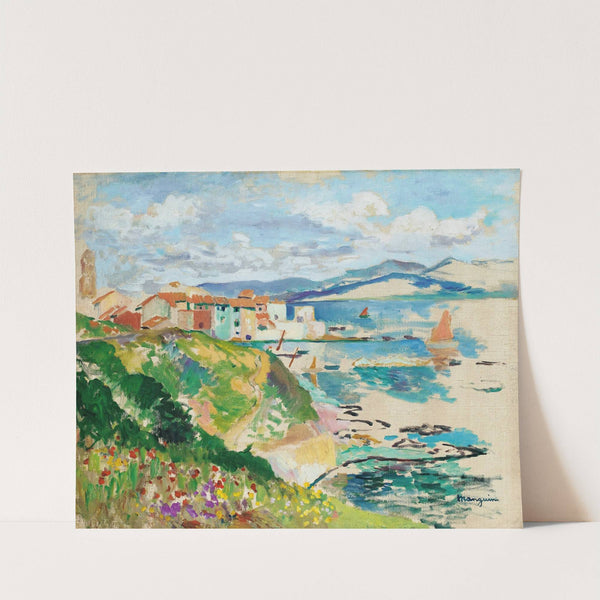 Vue Sur La Ponche, Saint-Tropez by Henri Manguin