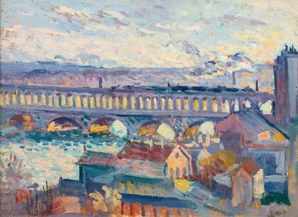 Vue Sur Le Viaduc D’auteuil