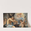 Vulcan Forges The Arms For Aeneas by Jacques Firens (Circle)
