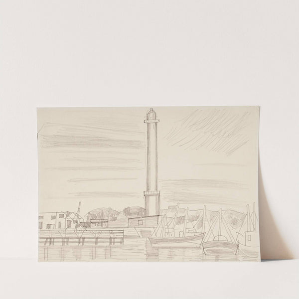 Vuurtoren (1952) by Jean Brusselmans